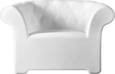 Poltrone Poltrona SIRCHESTER, colore bianco