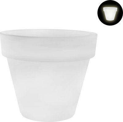 Oggetti funzionali Vaso BORDATO LISCIO luminoso 110x100, colore neutro