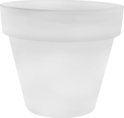 Oggetti funzionali Vaso BORDATO LISCIO 110x100, colore bianco