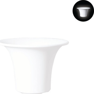 Oggetti funzionali Vaso CONE luminoso 130x90, colore neutro