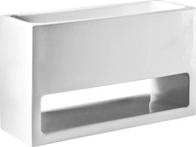 Oggetti funzionali Vaso LLUNA, colore bianco
