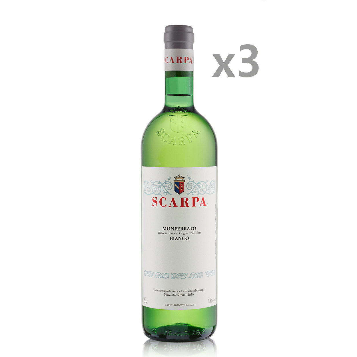 3 bottiglie - Monferrato Bianco "Timorasso" 2019