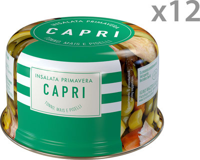 Altre conserve 12 confezioni - Insalate tonno Capri "Primavera" 250 gr