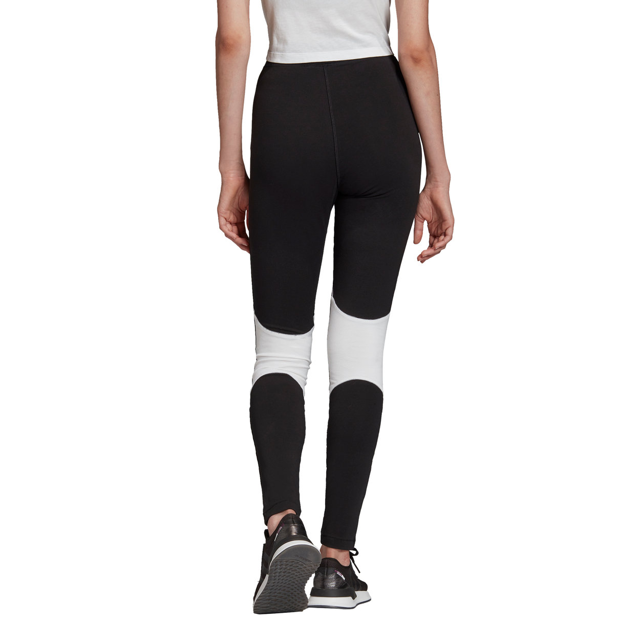 Pantalón de algodón negro BELLISTA con inserciones de colores - ADIDAS -  Compra en Ventis.