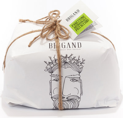 Dolci delle Feste Panettone Brigand Artigianale Crema Pistacchio 1 kg