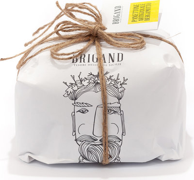 Dolci delle Feste Panettone Brigand Artigianale Crema Bergamotto 1 kg