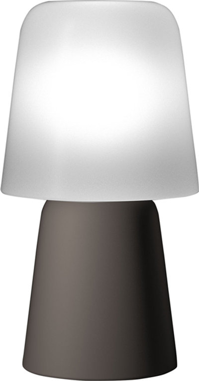 Lampada da tavolo PICNIC, colore tortora di Torino
