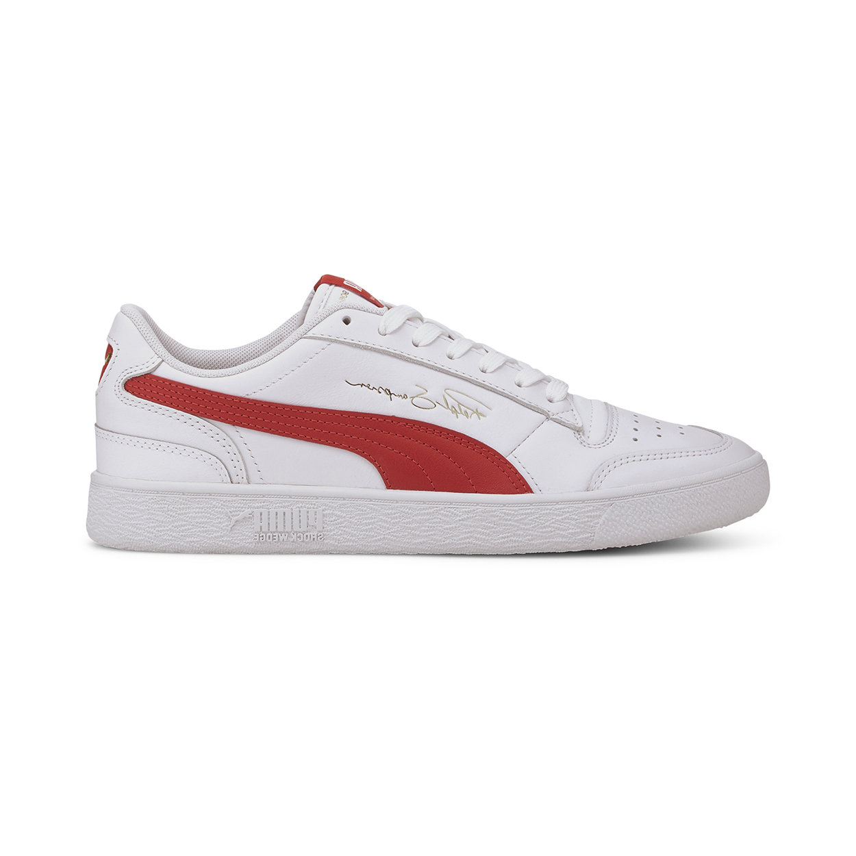 scarpe puma bianche e rosse