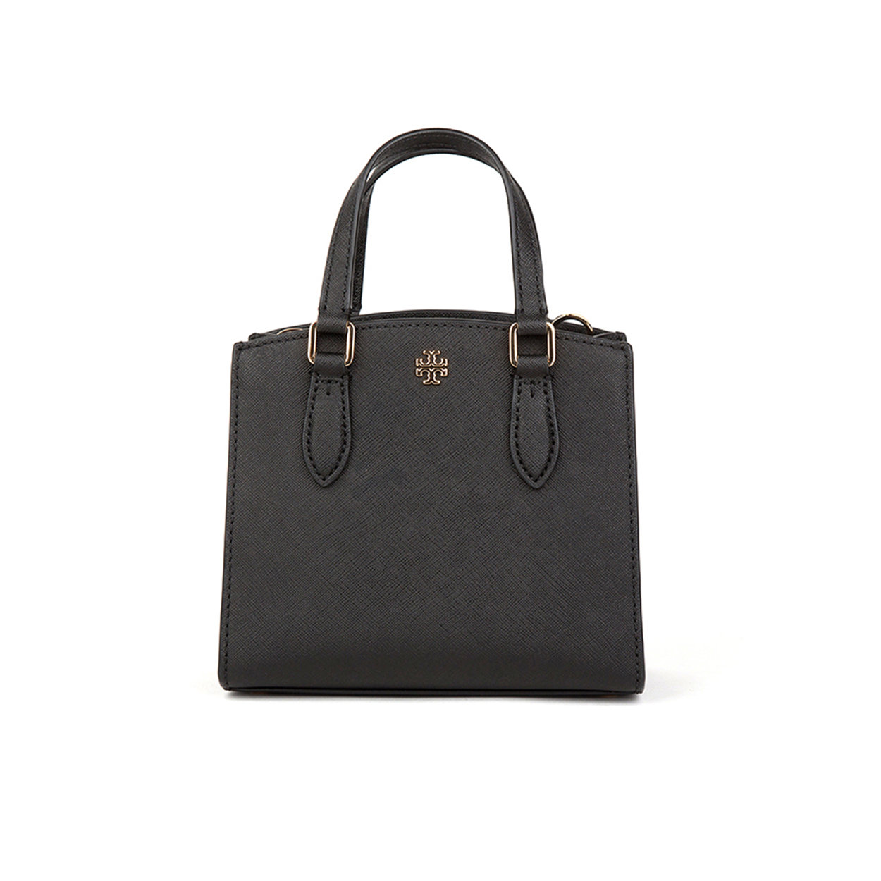 Emerson micro bag in black calfskin with logo - Tory Burch - Purchase on  Ventis.