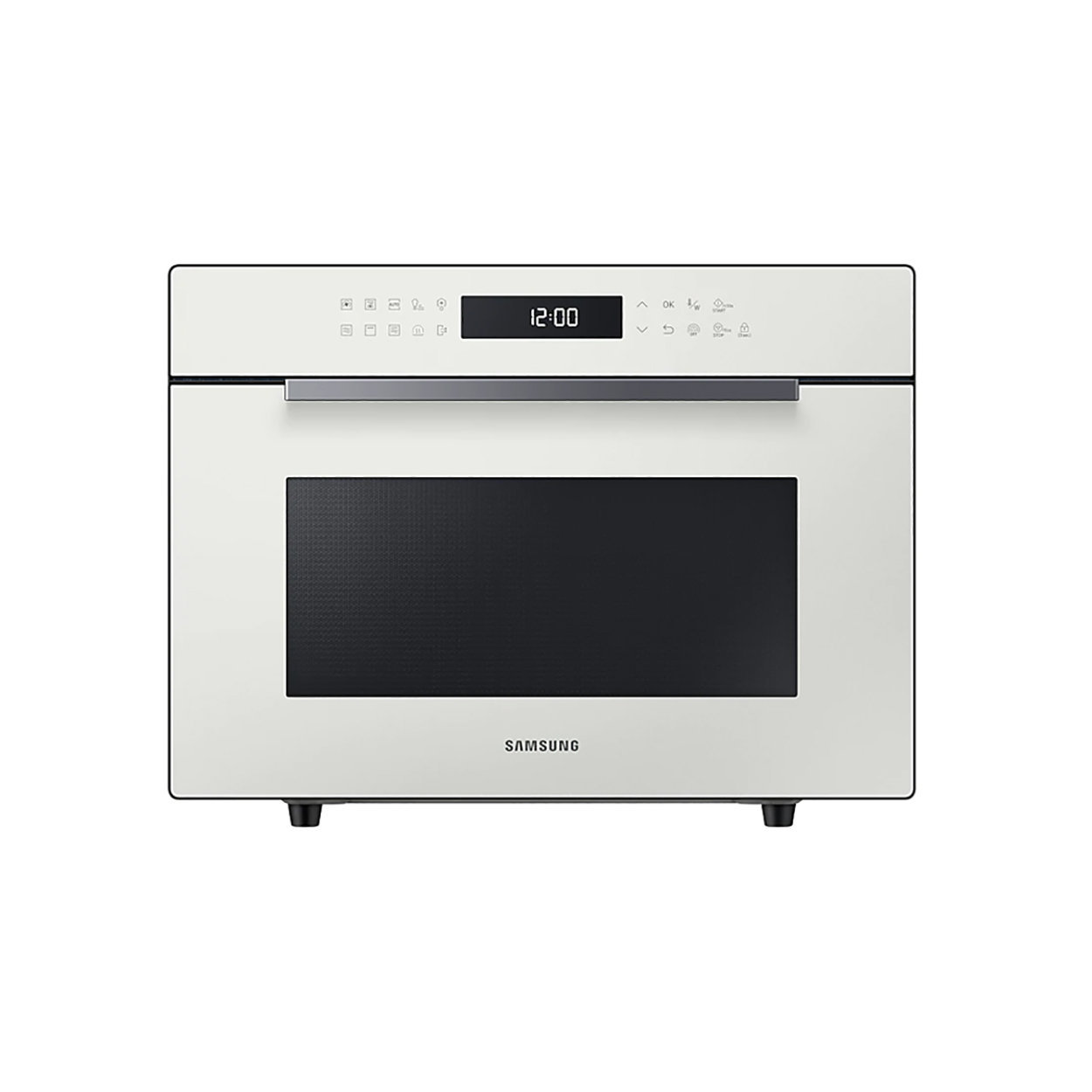 Microonde con GRILL + Ventilato, Glass Design, Cottura a Vapore, 35 litri,  bianco - SAMSUNG - Acquista su Ventis.
