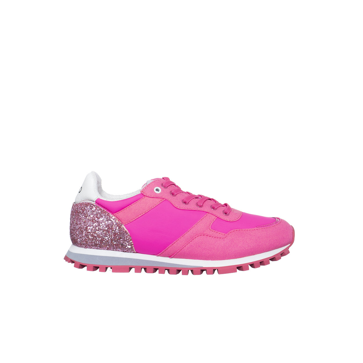 eslogan grado tallarines Zapatillas fucsia neón con detalle de purpurina y forma en contraste para - Liu  Jo - Compra en Ventis.