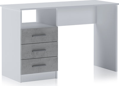 Tavoli e scrivanie Scrivania Dink, grigio/bianco