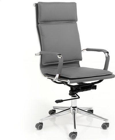 Sedute Poltrona da ufficio Premier, grigio