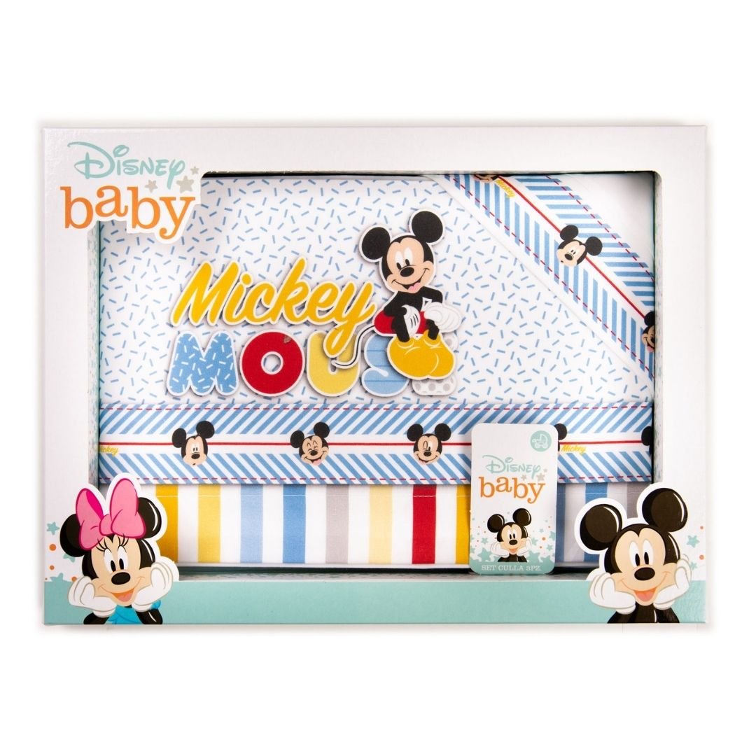Parure De Lit Lit Bebe Et Landau Mickey Mouse Ellepi Multicolore Cameretta Acheter Sur Ventis