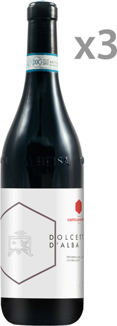Vini rossi 3 bottiglie - Dolcetto d'Alba 2019