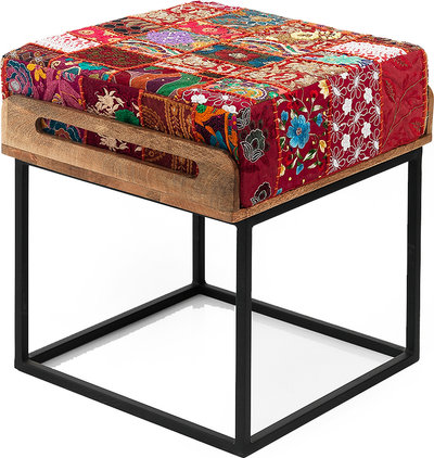 Poufs et Bancs Table basse/pouf YANTRA, rouge