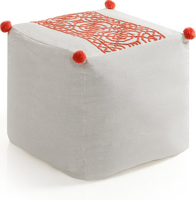 Poufs et Bancs Pouf carré SARASI, multicolore
