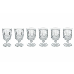 Villa D'Este Home Tivoli Happy Hour Set 6 calici in vetro 428 ml