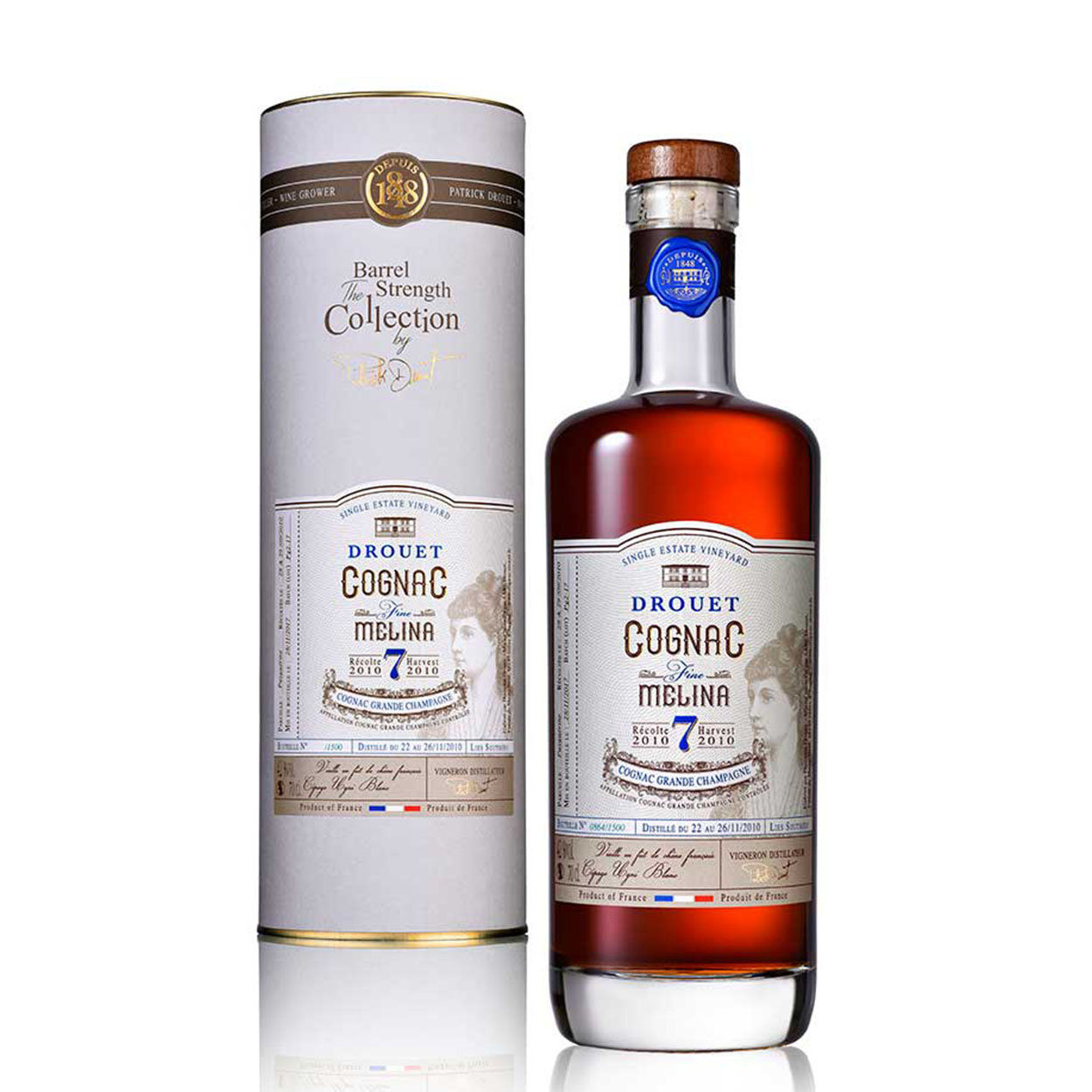 1 bottiglia 70 cl - Cognac Grande Champagne 