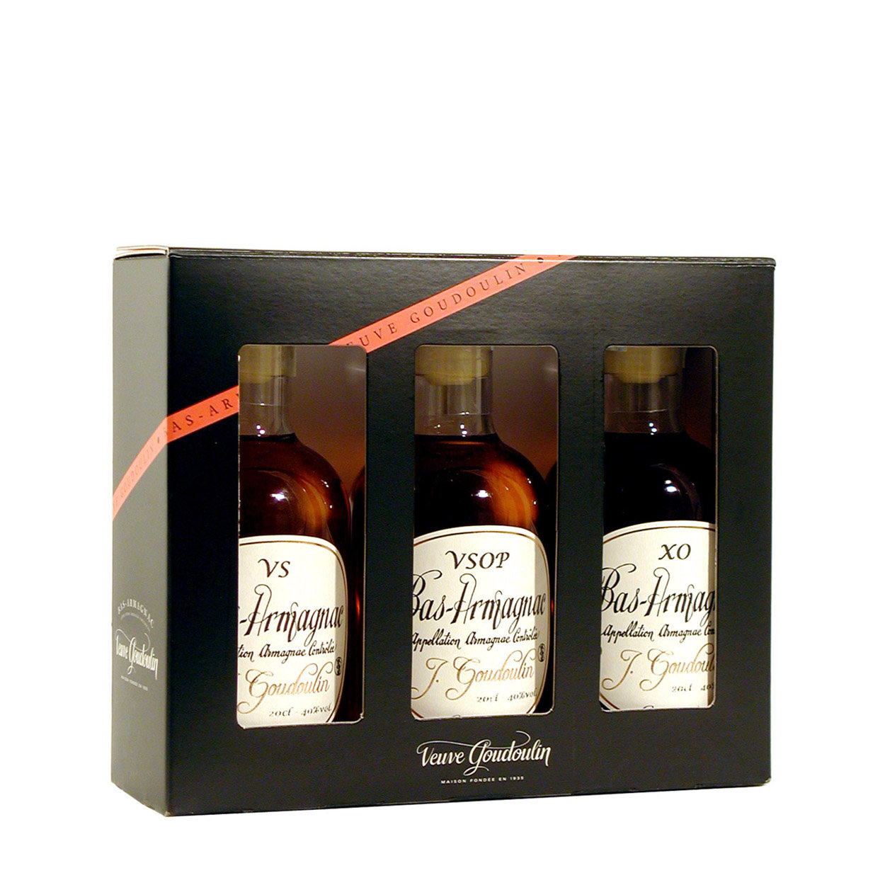 3 bottigliette da 20 cl - Confezione Bas-Armagnac “Discovery Box”