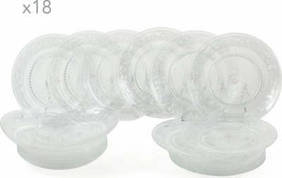Servizi Tavola Imperial Servizio tavola 18 pezzi, multicolor