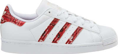 Sneakers Superstar bianche con dettagli a conrasto