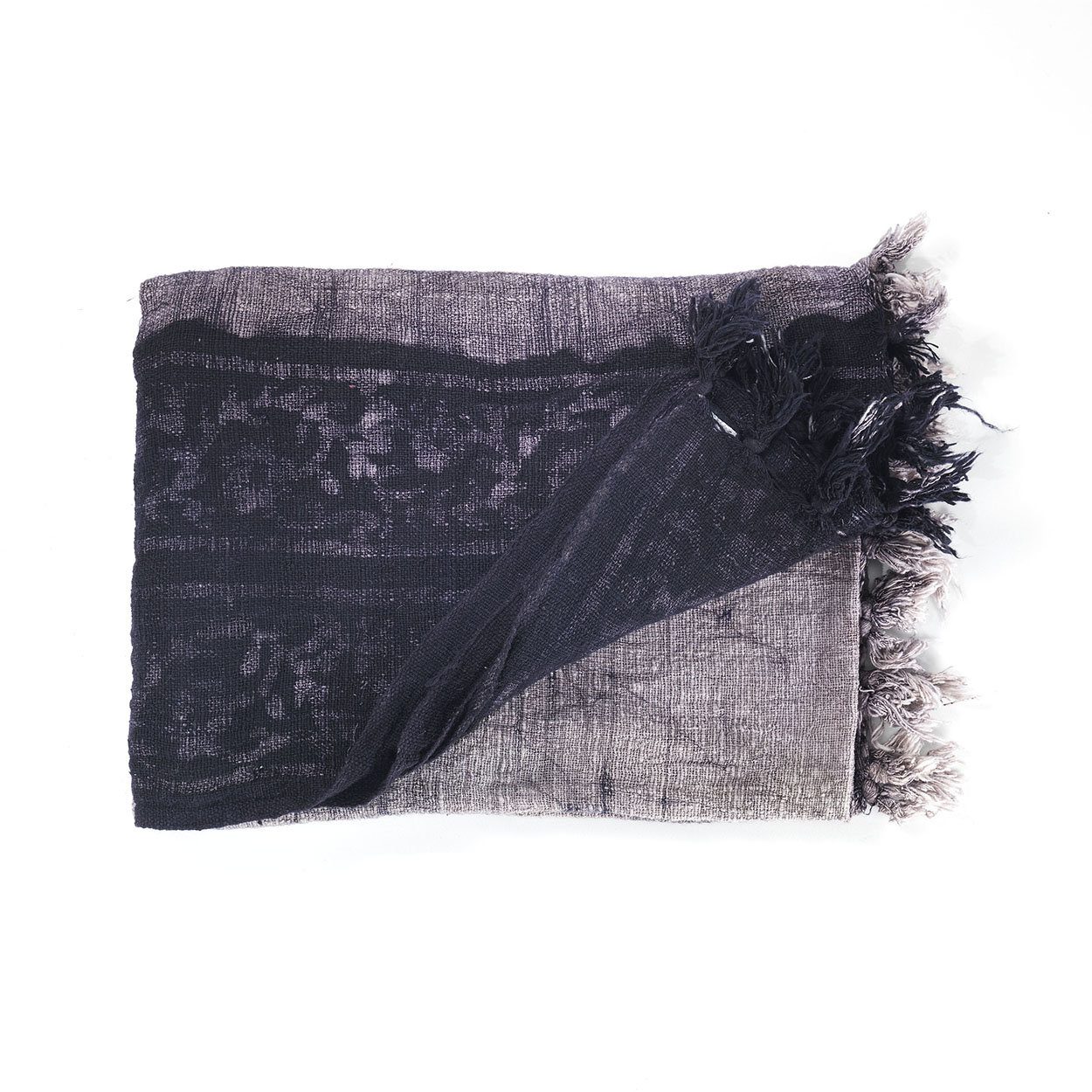 Manta YANTRA NEGRO/GRIS