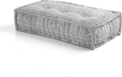 Poufs et Bancs Pouf rectangulaire YANTRA GREY