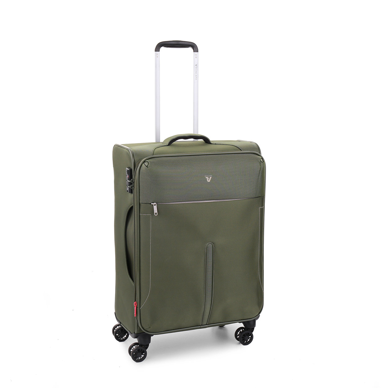 Trolley mediano 4 ruedas blaze verde militar - Roncato - Compra en Ventis.