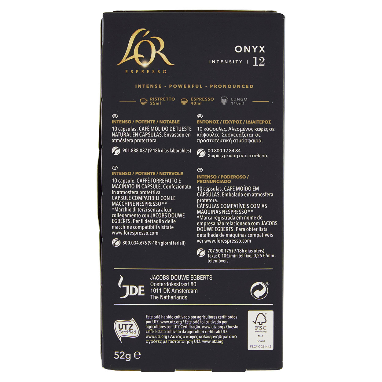 Café Colombia en cápsulas 20 uds. L'OR ESPRESSO | Alcampo Compra Online