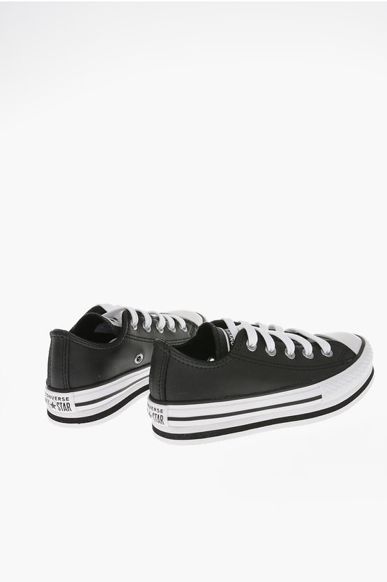 Zapatillas de piel Chuck Taylor All Star con plataforma de 4 cm - Converse  - Compra en Ventis.