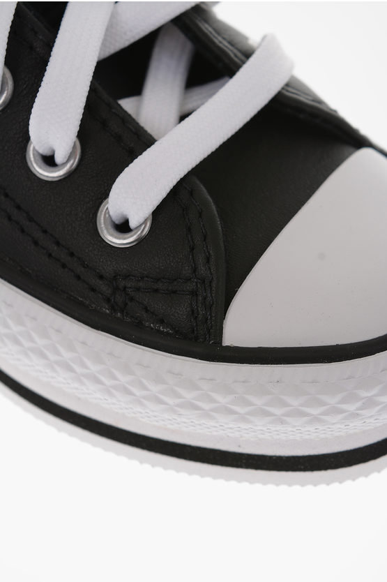 Zapatillas de piel Chuck Taylor All Star con plataforma de 4 cm - Converse  - Compra en Ventis.