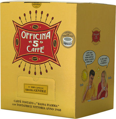 Capsule 100 capsule - Compatibile Espresso Point "Aroma Gentile"