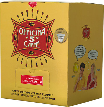 Capsule 100 capsule - Compatibile Nespresso "Aroma Classico"