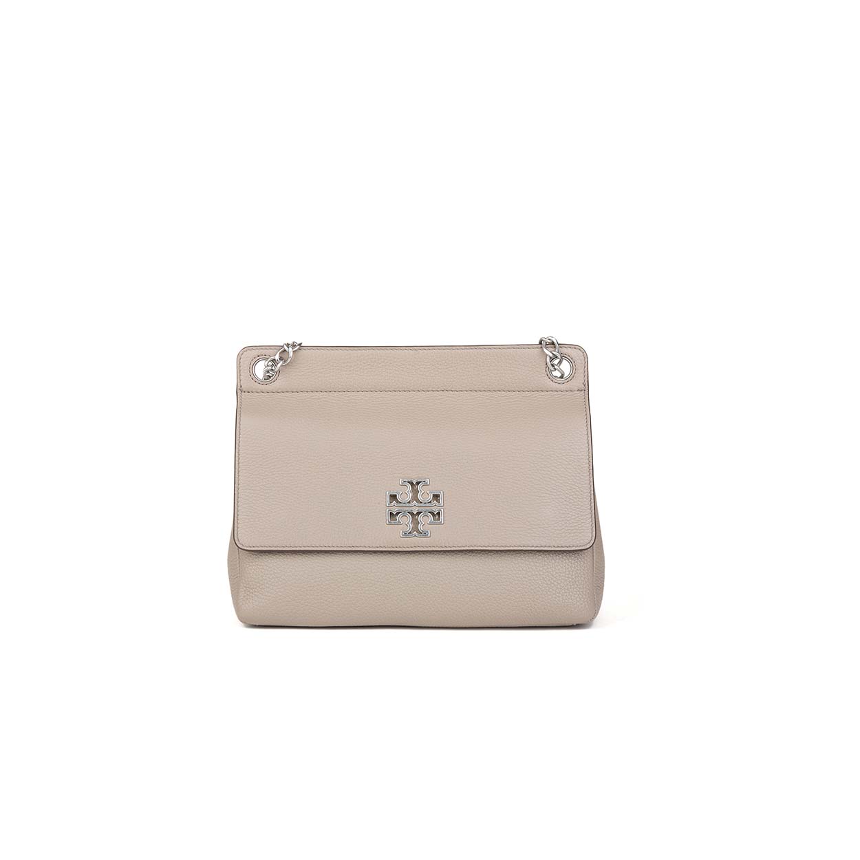 Tory Burch Mouse Grey Logo Flap Bag - Tory Burch - Purchase on Ventis.