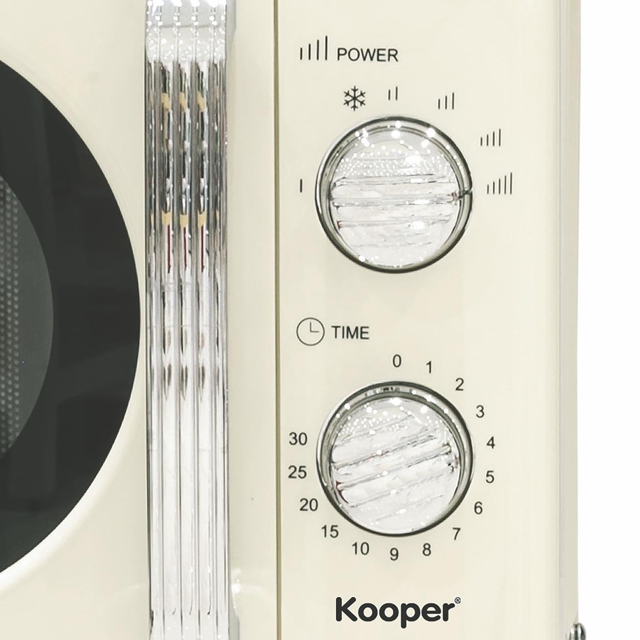 Forno microonde vintage 20lt avorio 700w - Kooper - Acquista su Ventis.