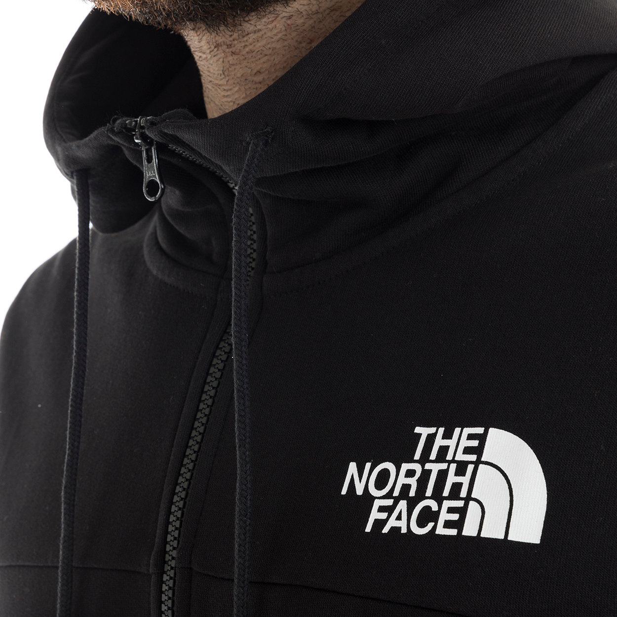 Sudadera con capucha negra con cremallera The North Face - The North Face -  Compra en Ventis.