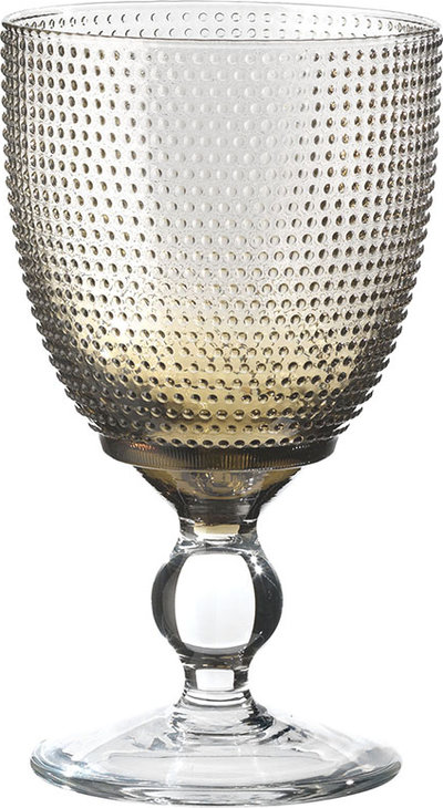 Bicchieri Set 6 calici vino Trame h.15, grigio