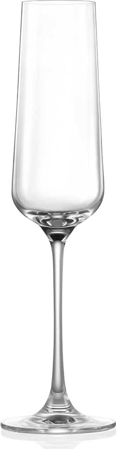 Set di 6 calici Champagne 270 ml, trasparente