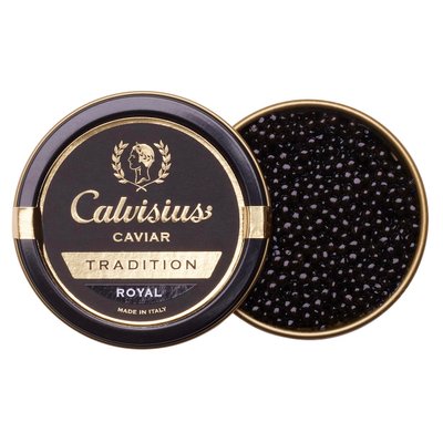 Caviale Latta 50 gr - "Tradition Royal" Linea Calvisius