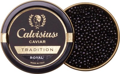 Caviale Latta 50 gr - "Tradition Royal" Linea Calvisius
