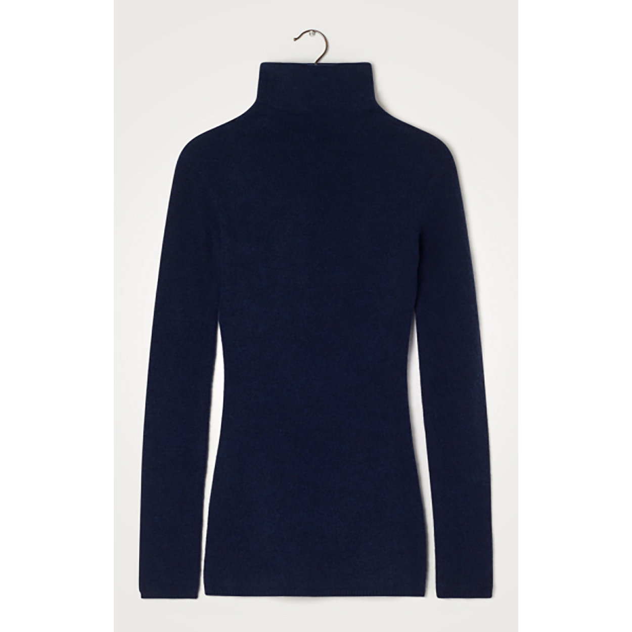 Image of Maglione con collo alto navy