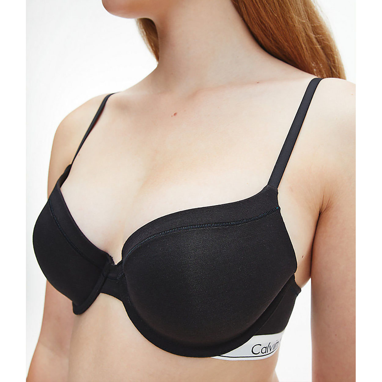 Image of Calvin klein modern bra black