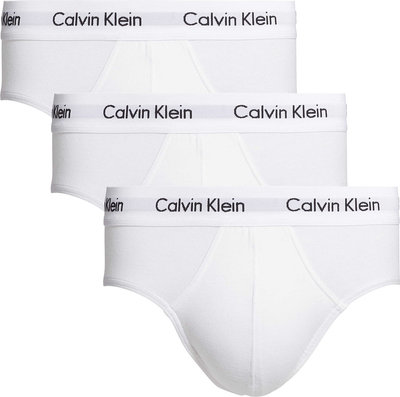 Slip Calvin klein set 3 pezzi hip brief white