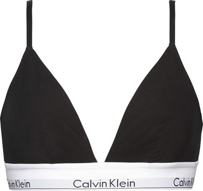 Reggiseni Calvin klein triangle unlined black