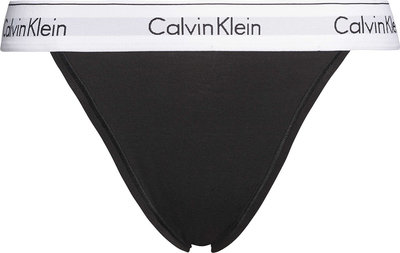 Slip Calvin klein high leg tanga black