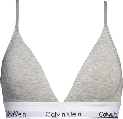 Reggiseni Calvin klein ll triangle grigio