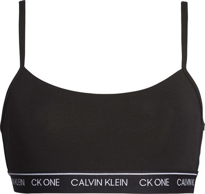 Reggiseni Calvin klein unlined bralette black