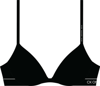 Reggiseni Calvin klein push up plunge black