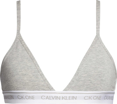 Reggiseni Calvin klein unlined triangle grigio
